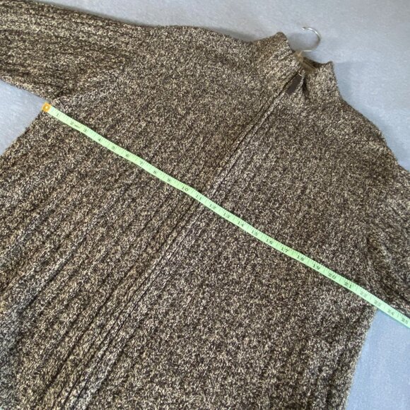 Geoffrey Beane Textured Men's zip-front cardigan sweater - Picture 9 of 10